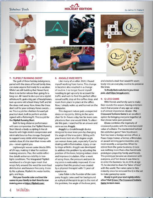 ANGGLZ® Featured in San Diego Woman Magazine’s 2025 Holiday Gift Guide